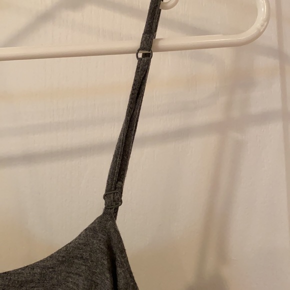 Garage grey crop top tank, size small - Picture 3 of 4